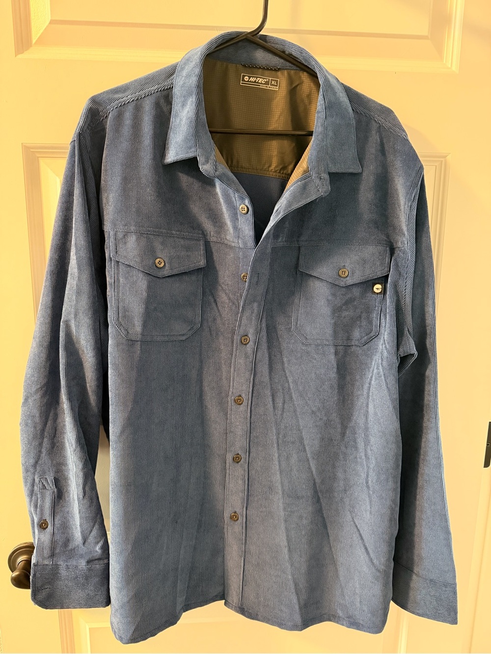 Hi-Tec Men’s Blue Button-Up Jacket